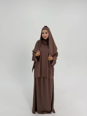 Костюм ZADA коричневый