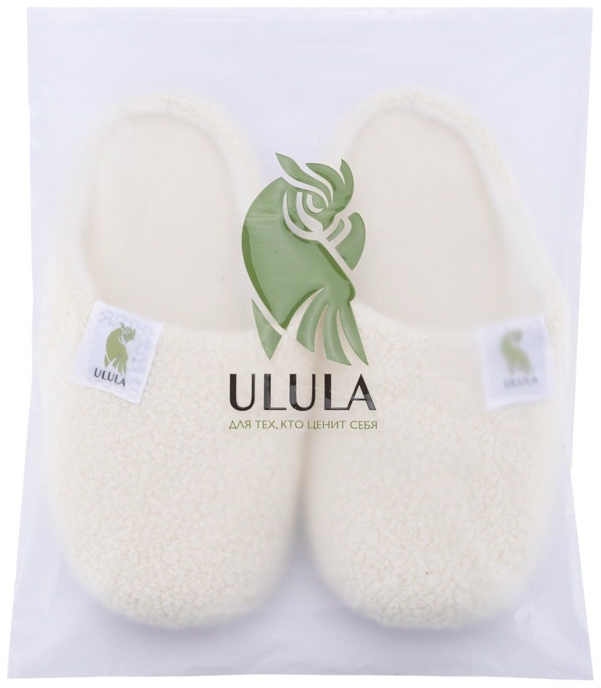 Тапочки ULULA белый