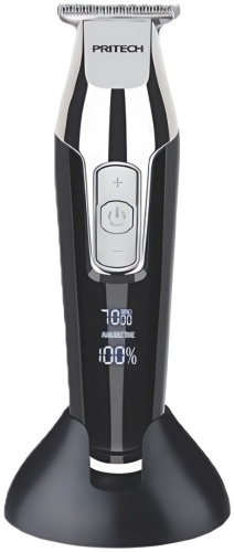 Pritech машинка для стрижки PR-2212 черный, серый