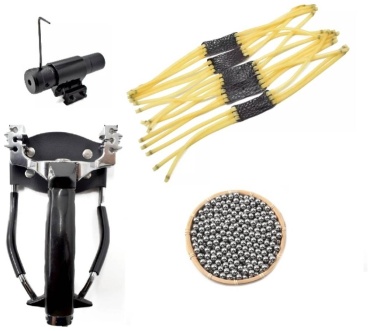 Рогатка Gold Carp Шарик 200г 100 штук
