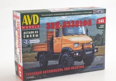 Модель Сборная модель Грузовой автомобиль ЗИЛ-95301ФА