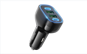 Зарядное устройство Hoco NZ11 HOCO АВТОБЛОК USB Type-C, USB черный