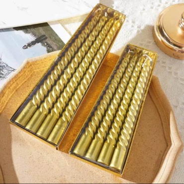 Декоративная свеча . 20 см, 4 шт