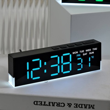 Часы электронные Solar GH-5519B, пластик