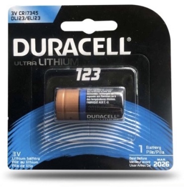 Батарейка CR123 Duracell 1 шт