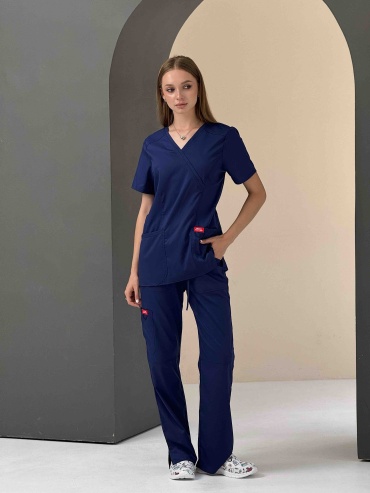 Спецодежда для женщин Qazaq Doctors светло-синий