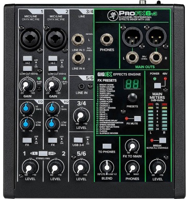 Микшерный пульт Mackie ProFX6v3