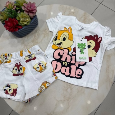 Комплект Hello Kitty белый, желтый