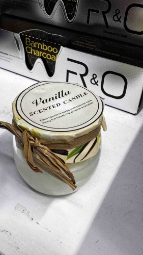 Ароматическая свеча Scented Candle Hand made 5 см, 1 шт