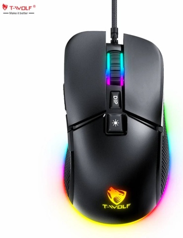 Мышь T-WOLF G590 черный