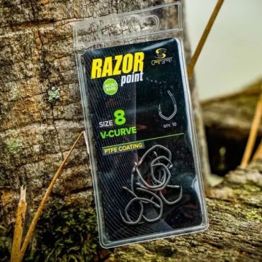 Крючок для рыбалки Stinger Razor одинарный серебристый 10 шт