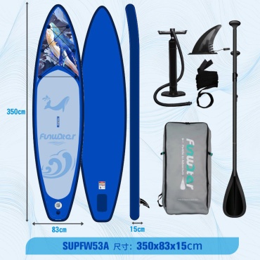 Funwater Синий кит 350 2025 350 голубой, синий, мультиколор