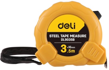 DELI рулетка бытовая 679870, 3 м х 16 мм