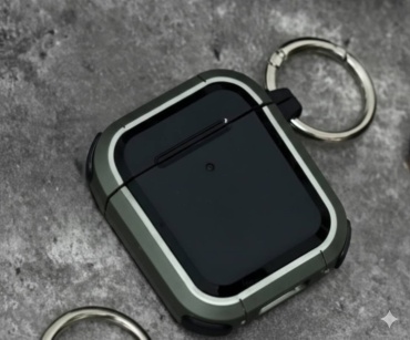 Чехол для Apple AirPods Pro 2 черный, серый