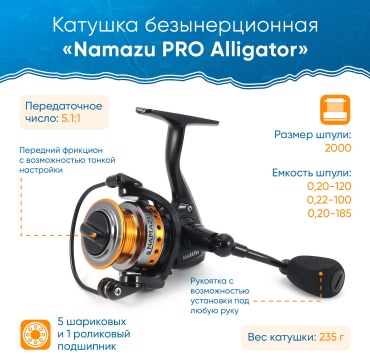 Namazu безынерционная N-RAL2000N