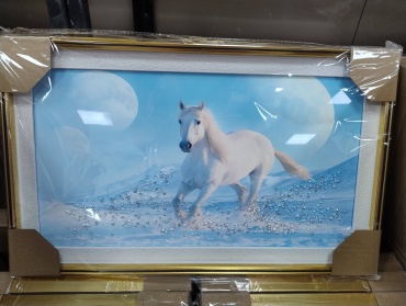 Картина ЛОШАДИ 50x30 см