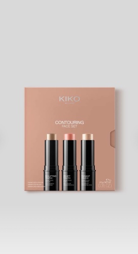 KIKO Contouring Face Set KIKO Milano румяна, скульптор, хайлайтер Универсальный