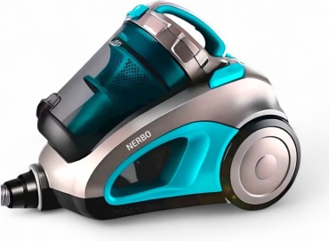 Пылесос NERBO NR-913 серый, бирюзовый