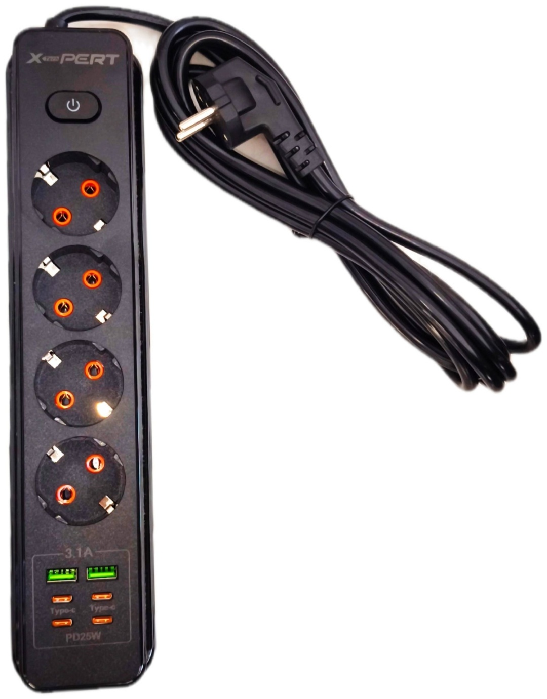 Сетевой фильтр Expert XP-PS0344, 3 м