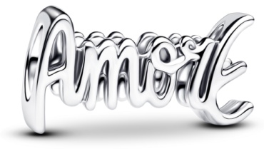 Шарм PANDORA «Amore» 794434C00 вес 1.47 г серебро, без вставок
