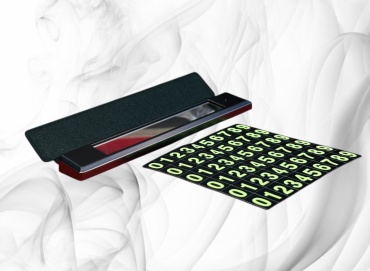 Автомобильная визитка GNG 098 визитка черный