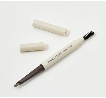 CLIO карандаш so simple brow pencil, sharp 01 TAUPE GRAY
