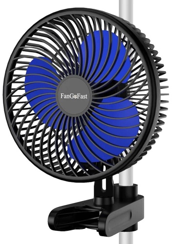 Вентилятор FanGoFast FG-CLIPFANBL-MAN-EU черный, синий