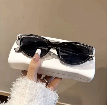 KAULLI солнцезащитные очки кошачий глаз однотонные