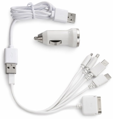 USB cable Lightning, micro USB, mini USB, USB Type-C, USB 220 Вт белый