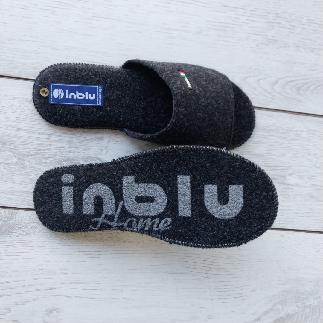 Тапочки inblu графит