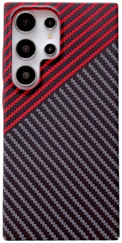 Чехол CABBEEN для Samsung Galaxy S24 Ultra красный