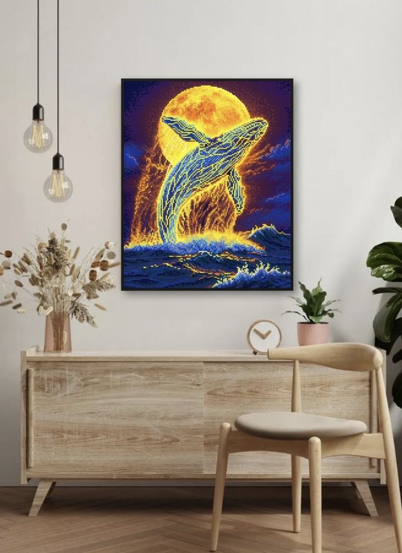 Алмазная мозаика Кит 40x50 см