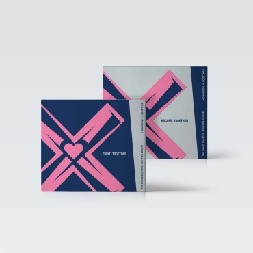 BIGHIT MUSIC TXT - The Chaos Chapter: FIGHT OR ESCAPE 2nd Album 2 TOGETHER Version SET