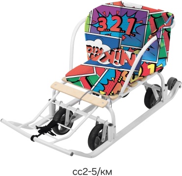 Сиденье для санок Nika kids мульти СС2-5 мультиколор
