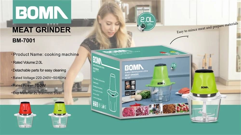 Кухонный комбайн Boma BM-7001 зеленый