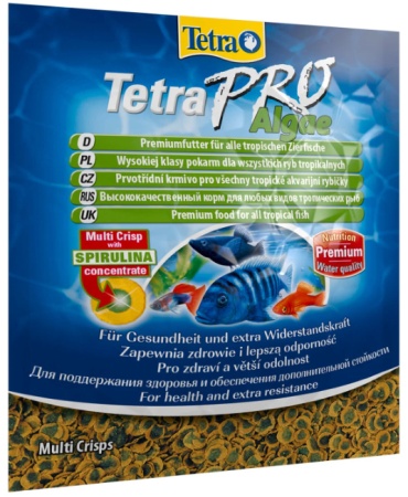 Tetra Pro Algae чипсы со спирулиной 12 г