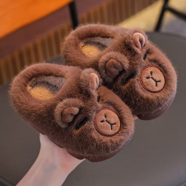 Тапочки коричневый