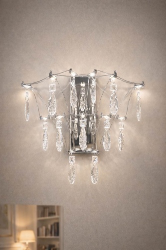 Бра настенный Werline LED, серебристый