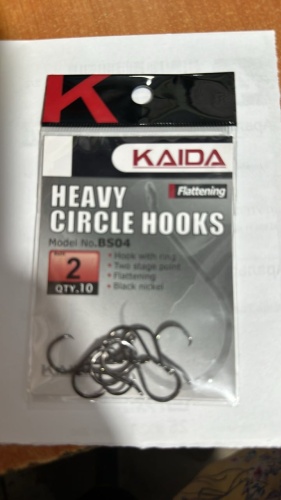 Крючок для рыбалки Kaida Kaida крючки одинарный бронзовый 10 шт