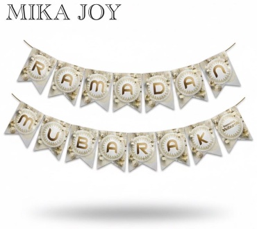 Растяжка MIKA JOY RAMADAN MUBARAK