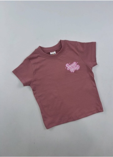 Футболка AISHA BRAND бледно-розовый