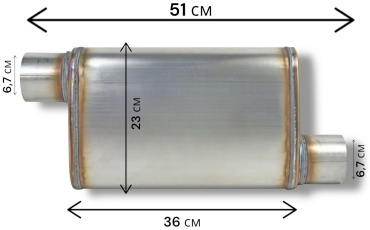 MagnaFlow резонатор MF 63