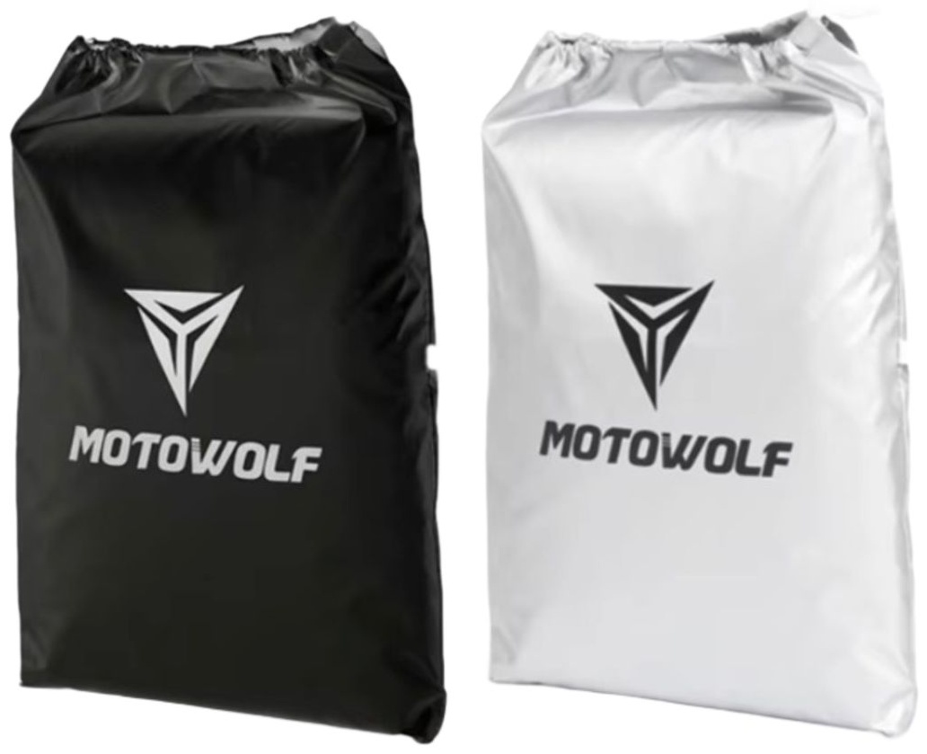MOTOWOLF тент 00203 XL черный, серебристый