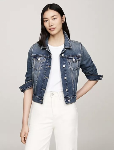 Джинсовая куртка Tommy Hilfiger синий