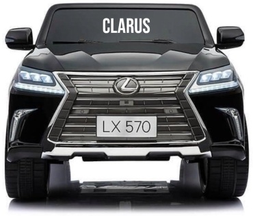 Clarus Детский электромобиль Lexus lx570 черный