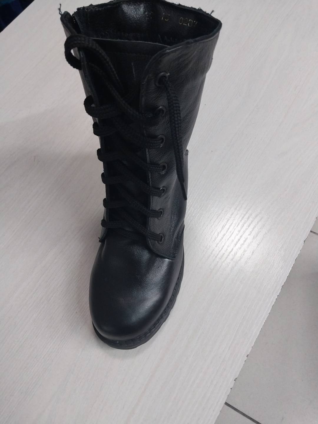 Полуботинки черный