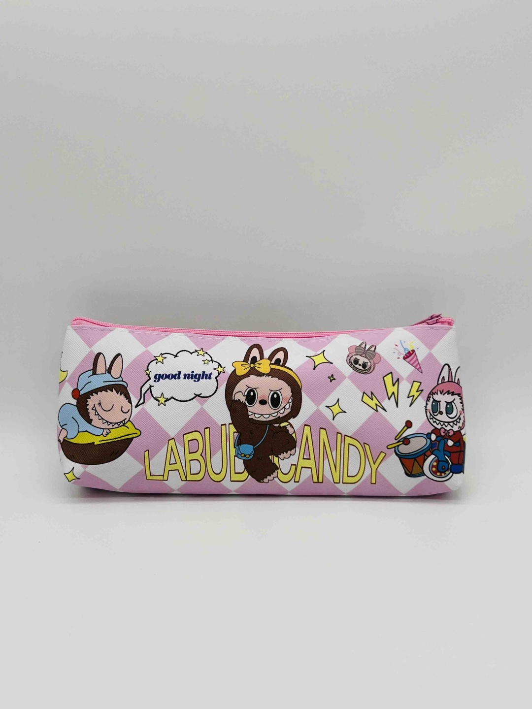 Школьный набор Labubu Pink 12 предметов 2 шт