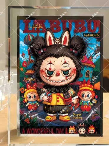 Блокнот Labubu, A5, 50 л, мультиколор