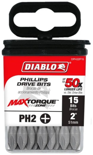 Diablo набор бит DPH22P15 15 шт