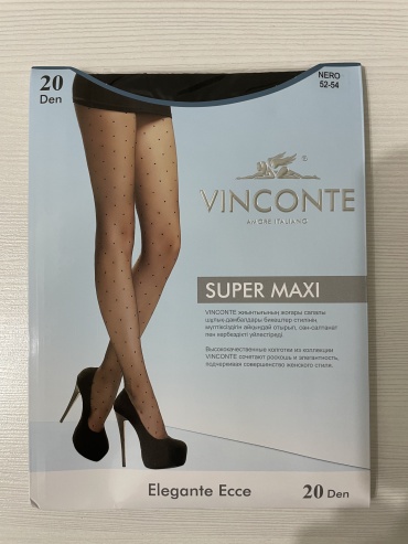 Колготки Vinconte черный